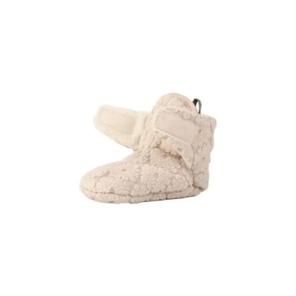 Lodger Folklore Fleece Slofjes Birch 3-6 Mnd