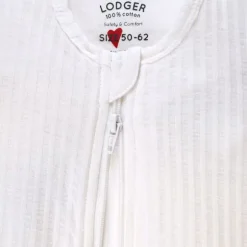 Lodger Hopper Seersucker Zomer Slaapzak - Mt. 50-62 - Cloud Dancer