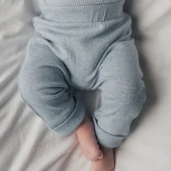 Lodger Jogger Babybroekje - Melange Blue Fogg - Maat 56