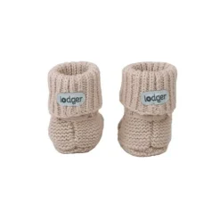Lodger Knit Slofjes - 0-6 mnd - Birch