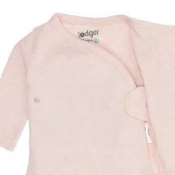 Lodger Melange Overslag Shirt - Maat 50 - Tan