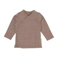 Lodger Melange Overslag Shirt - Maat 50 - Buffalo