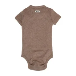 Lodger Melange Romper Korte Mouw - Maat 56 - Buffalo