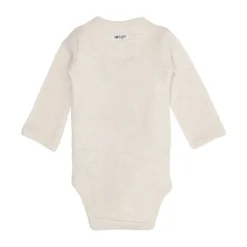 Lodger Melange Romper Lange Mouwen - Maat 56 - Birch