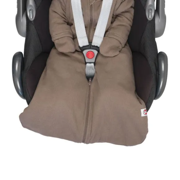 Lodger Rib Slaapzak Hopper - Maat 50/62 - Rose