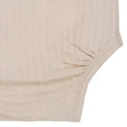 Lodger Seersucker Overslagromper - Lange Mouw - Mt. 56 - Birch