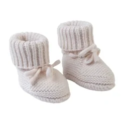 Lodger Slofjes - Merino Wool - Birch - 6-12M