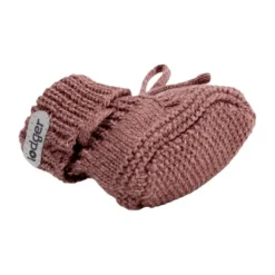 Lodger Slofjes Gebreid Met Kabel - 0-6 mnd - Buffalo