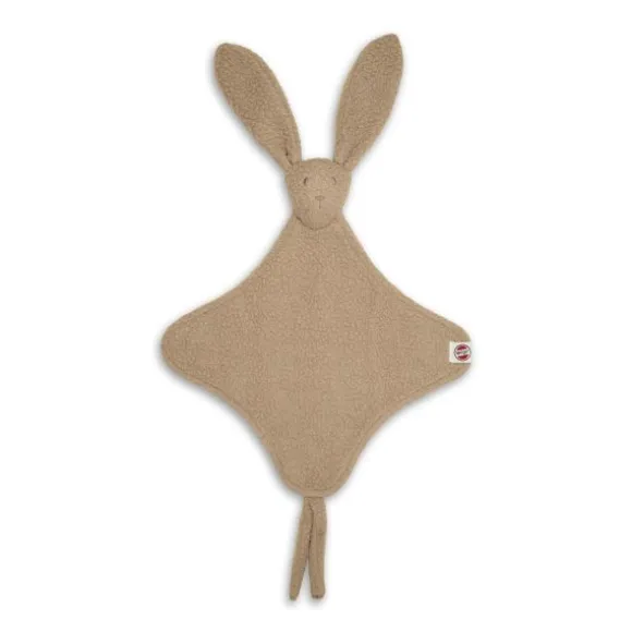 Lodger Speendoekje - Bunny Teddy Fleece - Beige