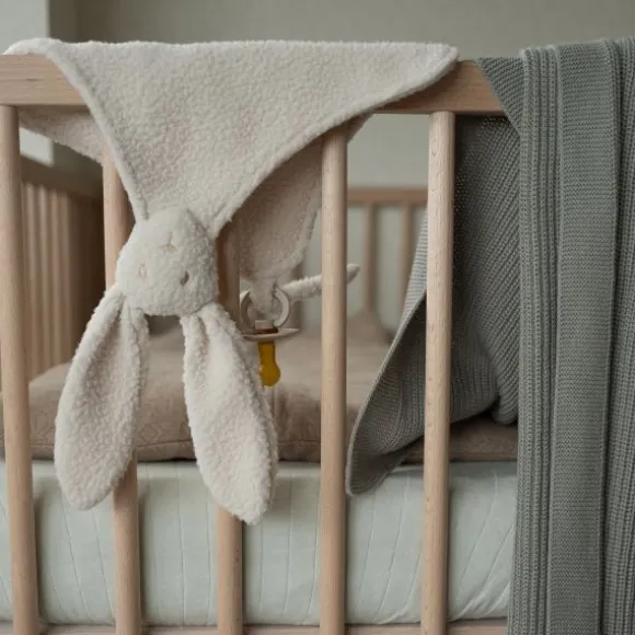 Lodger Speendoekje - Bunny Teddy Fleece - Beige