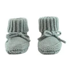 Lodger Wollen Babyslofjes - 6-12 Mnd - Silk