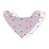 Lässig Bandana Slab - Happy Rascals - Heart Lavender - 2-Pack