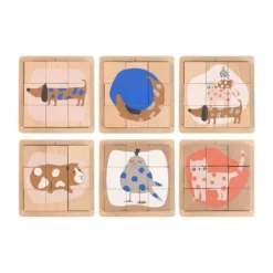 Lässig Blokkenpuzzel - Little Mateys - FSC Hout