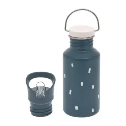 Lässig Drinkfles - Stainless Steel - Happy Prints - Midnight Blue