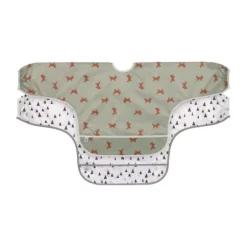 Lässig Little Forest Fox Longsleeve Slabbetje 2 Stuks