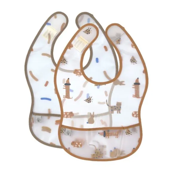 Lässig Little Mateys Slabbetje Royal Blue 2 Stuks