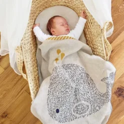 Lässig Little Water Wiegdeken Whale