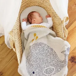 Lässig Little Water Wiegdeken Whale