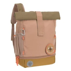 Lässig Rolltop Mini Backpack Nature Hazelnut