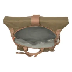 Lässig Rolltop Mini Backpack Nature Hazelnut