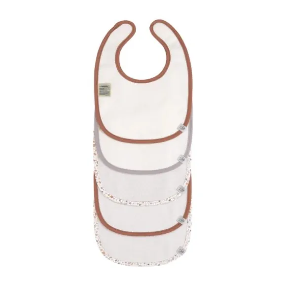 Lässig Tiny Farmer Goose Slabbetjes Lila 5 Stuks