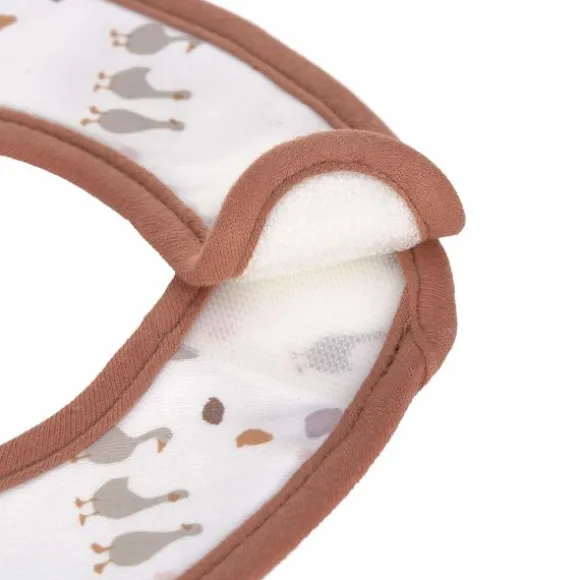 Lässig Tiny Farmer Goose Slabbetjes Lila 5 Stuks