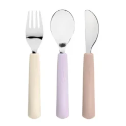 Lässig Tiny Team Cat Bestekset - 3 Stuks - Roze