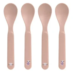 Lässig Tiny Team Cat Lepels - 4 Stuks - PP/Cellulose - Roze