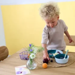 Lässig Tiny Team Dog Kommetje - Siliconen - Blauw