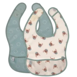 Lässig Tiny Team Dog Slab Lichtgewicht - 2 Stuks - Groen/Blauw