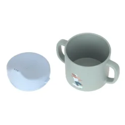 Lässig Tiny Team Dog Tuitbeker - PP/Cellulose - Groen/Blauw