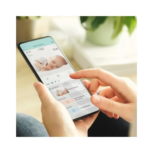 Luvion Grand Elite 4 Connect Crib - Babyfoon - Zwart