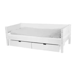 Manis-h Combinatiebed Met Lattenbodem En 2 Lades - SIF - 90x200 cm