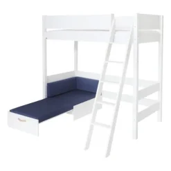 Manis-h FENRIS Combi Hoogslaper Met Lattenbodem - 90 x 160 cm