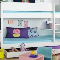 Manis-h HODER Stapelbed Combinatie met Lattenbodem - 90 x 160 cm