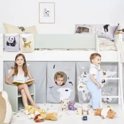 Manis-h MARI Combinatie Halfhoogslaper Met Lattenbodem - 90 x 200 cm