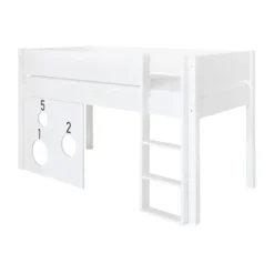 Manis-h SOL Combinatie Halfhoog Bed Met Lattenbodem - 90 x 160 cm