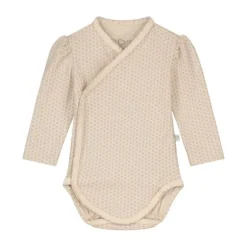 Mats & Merthe Nova Basic Lace Body - Mt. 50/56 - Long Sleeve - Buttermilk Taupe