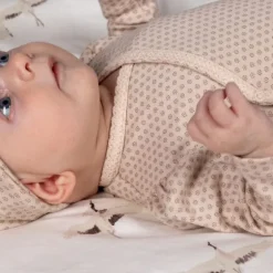 Mats & Merthe Nova Basic Lace Body - Mt. 50/56 - Long Sleeve - Buttermilk Taupe