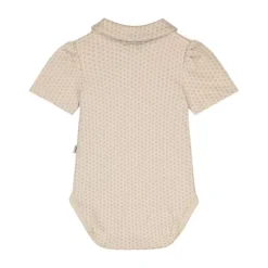 Mats & Merthe Nova Basic Lace Body - Mt. 50/56 - Short Sleeve - Buttermilk Taupe