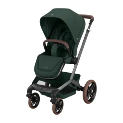 Maxi-Cosi Fame Kinderwagen 4-in-1 - Twillic Truffle | Maxi-Cosi Pebble 360 Pro 2 Autostoeltje | FamilyFix 360 Pro