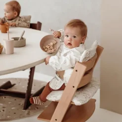 Meyco Baby Branches Mouwslab - Sand