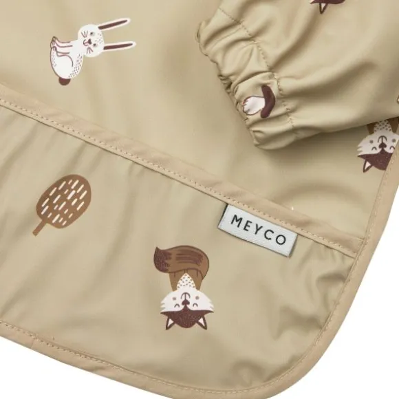 Meyco Baby Forest Animals Mouwslab - Sand