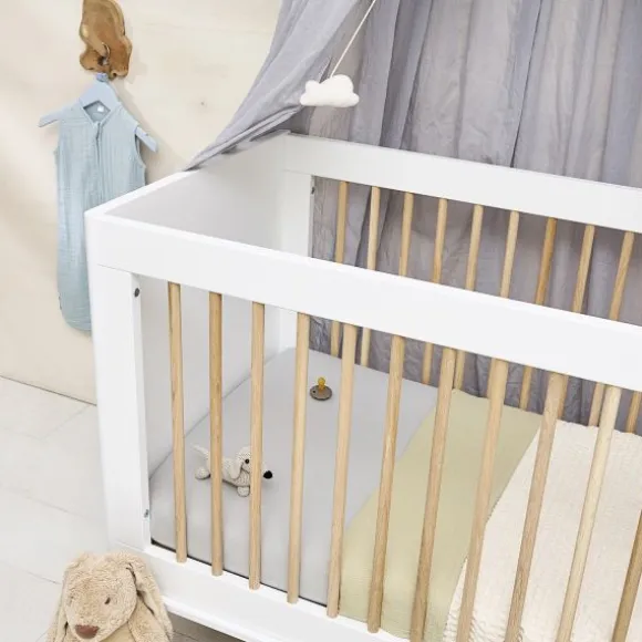 Meyco Baby hydrofiel ledikantlaken - Naturel - 100x150 cm