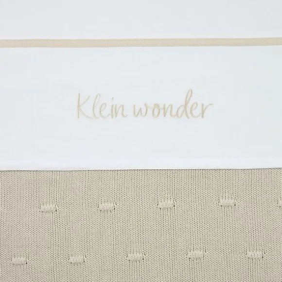 Meyco Baby Klein Wonder Ledikant Laken - 100 x 150 cm - Soft Sand