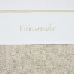 Meyco Baby Klein Wonder Wieglaken - 75 x 100 cm - Soft Sand