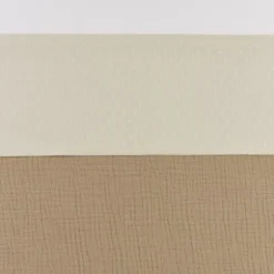 Meyco Baby Plume Ledikantlaken - 100 x 150 cm - Soft Sand