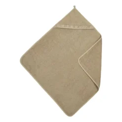 Meyco Baby Ruffle Badcape - 80x80cm/Badstof - Greige