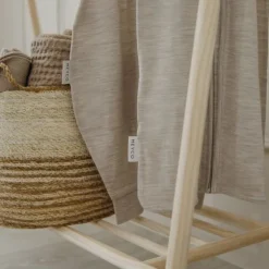 Meyco Baby Slaapzak Jumper - Studio - Merinowol Sand Melange - 92 cm