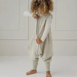 Meyco Baby Slaapzak Jumper - Studio - Merinowol Sand Melange - 92 cm